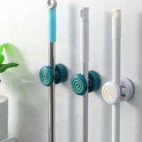 Multi-Purpose Adhesive Hooks Wall Mounted Mop Organizer Holder Rack Brush Broom Hanger Hook Kitchen Bathroom Strong Hooks