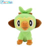 THINKMAXKnocking ลิง Grookey ของเล่นกำมะหยี่ยัดไส้โปเกมอนการ์ตูนตุ๊กตาของเล่นอะนิเมะสำหรับเด็กของขวัญ