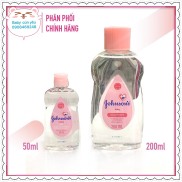 Dầu Massage, Dầu mát sa dưỡng ẩm cho bé JOHNSON S BABY OIL 50ml - 200ml