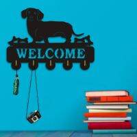 Dachshund Wall Hanger Pet Wall Hook Animal Coat Hooks Towel Hook Pug Bag Key Holder Clothing Hook Rack Dog Lover Gift