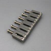 WK-Stainless Steel Sus Guitar Bridge Saddles 10.5mm String Spacing For Stra Tremolo Bridge 6 pieces