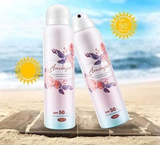 พร้อมส่ง-cxc-สเปรย์กันแดด-เนื้อบางเบา-ambuja-sunspray-เนื้อบางเบาไม่เหนียว-เหนอะหนะ-ป้องกันแสงแดด-spf50-150ml-n27