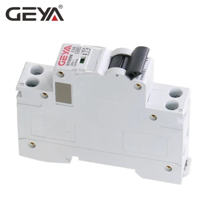 geya-gym9n-dpn-mcb-1pn-16a-10a-20a-32a-25a-6ka-เบรกเกอร์ขนาดเล็ก220v-ac