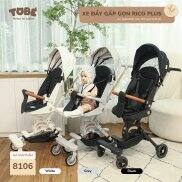 Xe Đẩy Gấp Gọn Rico Tobé Đảo Chiều Có Mái Che