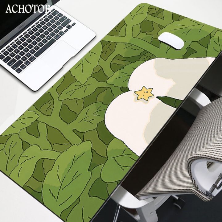 คอมพิวเตอร์-cavayi-mouse-pad-แผ่นรองเมาส์สำหรับเล่นเกม-แผ่นรองเมาส์ออกแบบอะนิเมะ-แผ่นรองโต๊ะยางที่ไม่ซ้ำกัน-พรมเครื่องเกมพีซี-แผ่นรองเมาส์สีขาวน่ารัก-xl