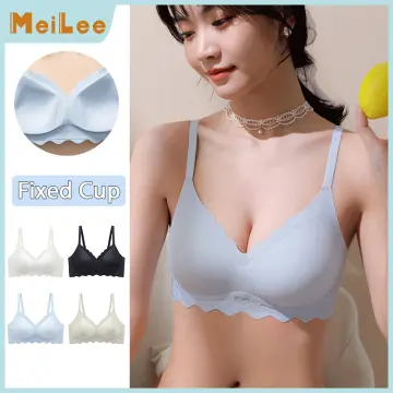 Shop Meilee Soft Support Push Up Bra Women Non-wired Comfort Seamless Bra  Small Chest Gathered Lingerie online - Mar 2024