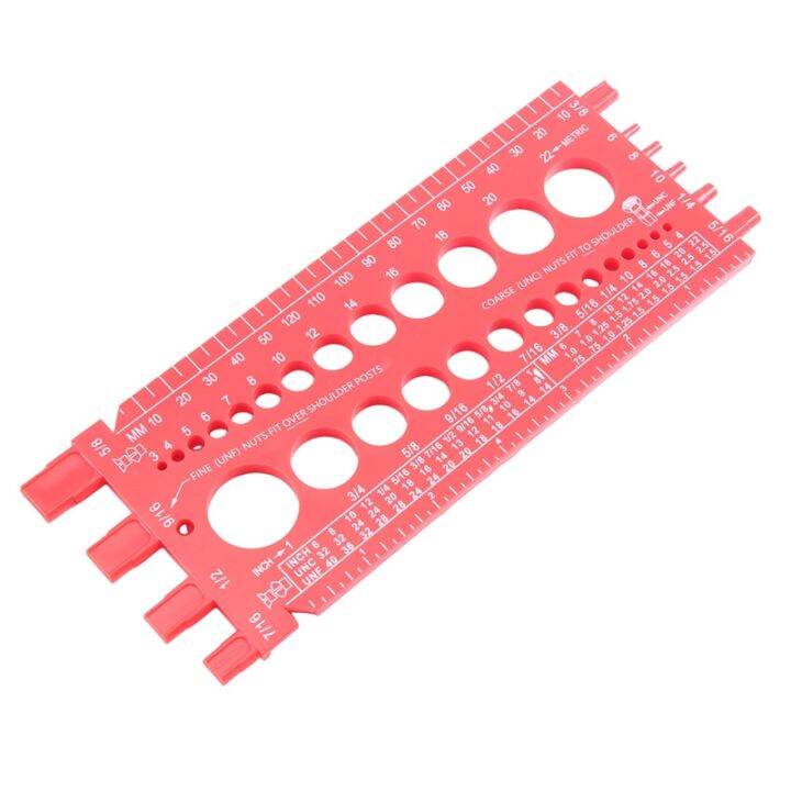 Plastic Nut Nuts and Bolts Bolt Thread Gauge Nut Bolt & Screw Measuring