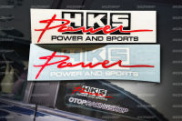 สติกเกอร์ HKS POWER สติกเกอร์แต่งรถ สติกเกอร์สไตล์ญี่ปุ่น สติกเกอร์ซิ่ง