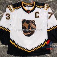 ▩ g40349011chao 037A เสื้อกีฬาฮอกกี้ ลายทีม Boston Bruins 2023NHL man Jersey 37 Patrice Bergeron 22-23