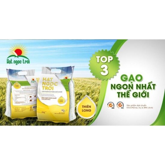 Top 3 gạo ngon nhất thế giới gạo thiên long hạt ngọc trời túi 5kg - ảnh sản phẩm 5