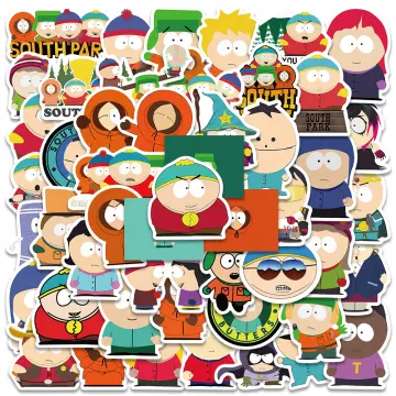 10/50pcs Cartoon anime Cute South Park Kenny Stickers Girl Pack Laptop  Guitar Bicycle Skateboard Luggage Waterproof Sticker gift - AliExpress