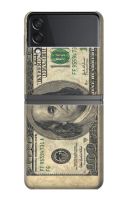 เคสมือถือฝาหลังมือถือ Samsung Galaxy Z Flip 4 ลายธนบัตรดอลลาร์ Money Dollars Case For Samsung Galaxy Z Flip 4