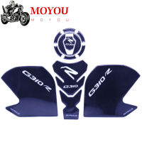 FOR BMW G310R G310GS G310 R G310 GS Motorcycle Real Tank Pad Gas Fuel Sticker Moto Decal Emblem Protector