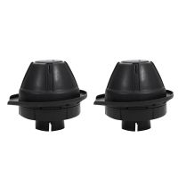 2pcs 3.5 Inch 85mm Replacement Snorkel Ram Air Intake Cap Pre-Cleaner Snorkel Mushroom Head Part