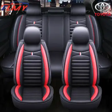 PU leather 9PCS-5 seat cover/Toyota Vios 2011-2020 car seat cover