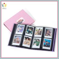 HWSJ เคสรูปภาพสมุดภาพแสตมป์โพลารอยด์3นิ้วอัลบั้มรูปกระเป๋า208ใบ