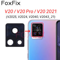 A Kaca Kamera Belakang Belakang untuk Vivo V20 2021 V20โปร5กรัม V2025 V2040 V2024 V2043 Penggantian dengan Pelekat Pelekat