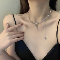 Heart Choker Chain Necklaces Heart Choker Necklace Tassel Necklace Chain Necklace Aesthetic Necklace Kpop Necklace Zircon Crystal Necklace