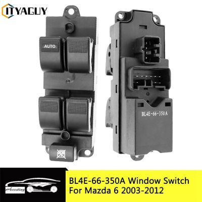 Front left power window main control regulator switch BL4E-66-350A for Mazda 6 2003-2005