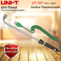 UNI-T UT-T07 K-ประเภทอุณหภูมิพื้นผิว Thermocouple ช่วง-50ถึง500องศาสำหรับกลองร้อนและเรือวัด