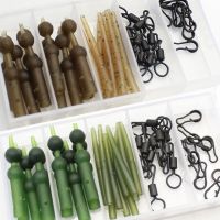 Carp Fishing Helicopter Rigs Fish Accessories Anti Tangle Sleeves Heli Beads Multi Clip Fishing Swivels For Carp Fishing Tackle Accessories