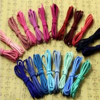 60 Available Colors 1 Meter 3mm Flat Faux Suede Korean Velvet Cord String Rope Jewelry Findings 【hot】lkr131