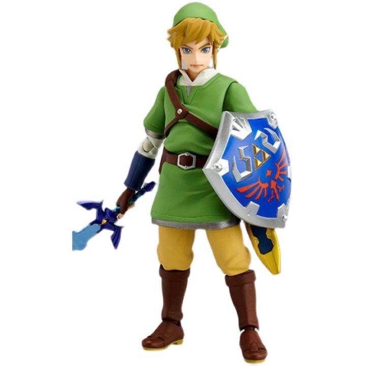 14ซม-legend-of-zelda-skyward-link-action-figure-figma-153เปลี่ยนอุปกรณ์เสริม-pvc-รุ่น-chidren-วันเกิดของขวัญ