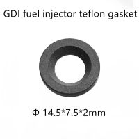 Free Shipping 50Pieces GDI Fuel Injector tef-lon/PTFE Gasket 14.5x7.5x2mm For Mazda CX-7 Car Replacement (AY-P3089)