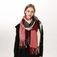 {Warm scarf}2021ฤดูหนาวผ้าพันคอผู้หญิงแคชเมียร์ Pashmina ผ้าคลุมไหล่ F Oulard แบรนด์หรูลายสก๊อตคออบอุ่นเลดี้ผ้าห่มขโมย Bufanda ผ้าพันคอ