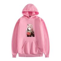 2023 NewAnime Darling ใน Franxx Zero สองผู้ชาย Hoodies ใหม่ Harajuku Streetwear ตลกกราฟิกเสื้อ Hoodies แจ็คเก็ต Hoddie