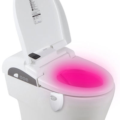 Body Motion Activated Seat Sensor Lamp 16-Color Toilet Bowl Waterproof Backlight Smart Bathroom LED Toilet USB Night Light