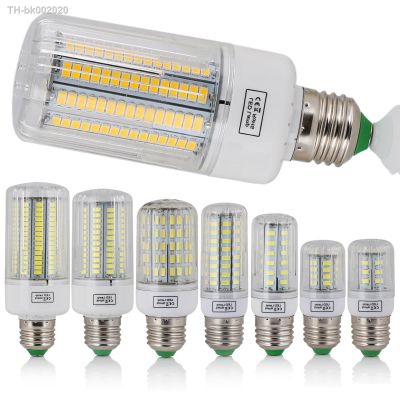 ✁ LED Corn Light Bulbs E27 Screw Base SMD 5730 7W 12W - 30W 45W Ultra Bright Home Chandelier Table Lamp 30 42 - 136 165LEDs 220V
