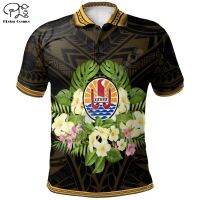 3D plaster cosmos fashion 3D printing fold Polynesia 3D tshts Tahiti Polo ale summer design Short Sleeve light