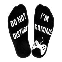 Glowing Sock Soft Socks Glowing Do Not Disturb Socks Soft Knit Game Gifts Sock Anti-slip Super Soft Sock For Men Women And Teen Gamers landmark