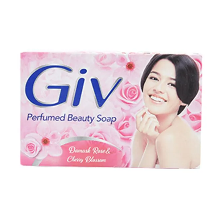 [batang] Giv Beauty Bar Soap Ungu Pasion Flower Sweet Berry Putih