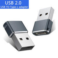 USB 2.0เพื่อพิมพ์ C OTG อะแดปเตอร์ USBC เชื่อมต่อ USB C หญิง USB ชายแปลงข้อมูลสำหรับ O Neplus Realme ซัมซุง Xiaomi