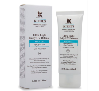 ใหม่Kiehls Ultra Light Daily UV Defense Aqua Gel SPF 50 PA++++ Anti-Pollution 60mlปกป้องผิวจากทั้งรังสียูวีและมลภาวะช่วยป้องกันสัญญาณแรกของความร่วงโรยของผิว