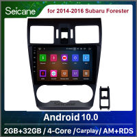 ซีเทอร์9นิ้วAndroid 10.0บลูทูธวิทยุGPSระบบนำทางสำหรับ2014 2015 2016 Subaru Foresterด้วยการเชื่อมต่อกระจกTPMS OBD DVRกล้องถอยหลังทีวี4G WIFI