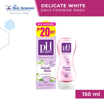 Buy PH Care Delicate White Femenine Wash 150 ml Online