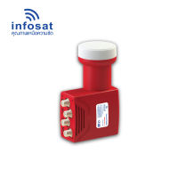 INFOSAT LNBF True-X Universal รับชมอิสระเกินกว่า 8 จุด