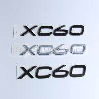 แผ่นป้ายท้ายรถ Xc30 Xc40 Xc50 Xc60 Xc70 Xc80 Xc90โลโก้ป้ายชื่อ Abs สติกเกอร์สำหรับวอลโว่สีดำมันวาว