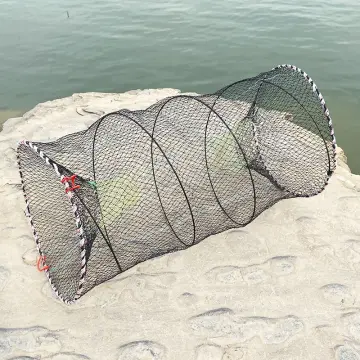 Foldable Bait Cast Mesh Trap Net Portable Shrimp Cage Fish Minnow Crayfish  Crab Floating Circle 6 Holes Fishing Landing Net - China Cast Net and Fishing  Cast Nets price