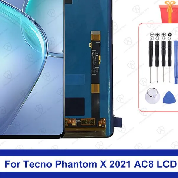 Amorus Original Lcd For Tecno Phantom X 2021 Lcd Display Touch Screen