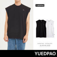 Yuedpao (ใหม่ล่าสุด!!)  ผ้าหนาทรงสวย ยับยากรีดง่าย รับประกันไม่ย้วย 2 ปี Signature Sleeveless Set Black&amp;White