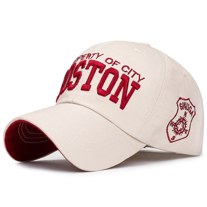 พร้อมส่ง-ล้างสต๊อก-boston-cap-men-หมวกแก๊ป-boston-หมวกเบาบอล-หมวกแฟชั่น-สวมใส่สบาย-หมวดแก๊ป-หมวกกันแดดชาย-หมวกฮิปฮอป-หมวกแก๊ปเท่ๆ-หมวดแก๊ปผู้ชาย