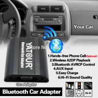 Yatour Bluetooth Car Adapter Digital Music CD Changer Switch Connector For Nissan Pathfinder Patrol Primera Almera Tino Radios