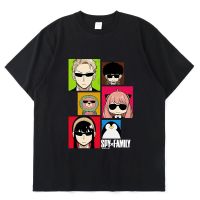 Anime Spy X Family Anya Forger Short Sleeve T-Shirt Men Casual Fashion Cotton T Shirt Men Clothes Fashion Tee Shirt S-4XL-5XL-6XL