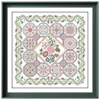 【hot】 patch cross stitch kits Dreampattern embroidery needlework sets 18ct 14ct 11ct white cloth handmade