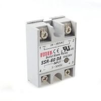 Ssr-60 Da รีเลย์ Ssr สถานะของแข็ง60da 60a 3-32vdc/24-380vac Ssr-60da