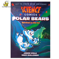 (In Stock) พร้อมส่ง หนังสือการ์ตูนภาษาอังกฤษ Sciences Comics Polar bears Paperback กระดาษมันอย่างดี ปกอ่อน Science Comics: Polar Bears by Jason Viola (English) Paperback Book